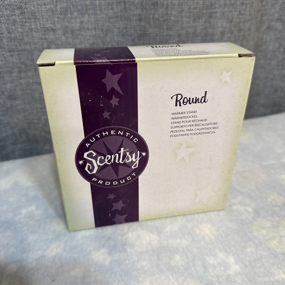 SCENTSY Round Metal Wax WARMER STAND‎ Trivet NEW Holder